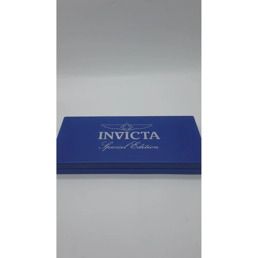Invicta Lupah 21919 Men's Quartz Watch Gold Stainless Steel 5 Leather Straps